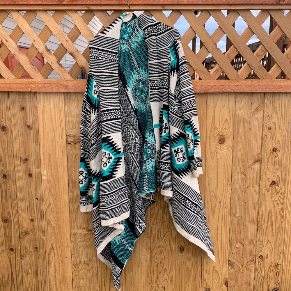 Flowy southwestern cardigan